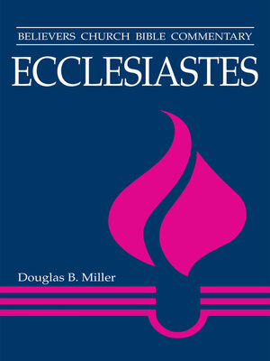 cover image of Ecclesiastes